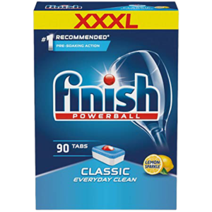 Finish Powerball Classic Everyday Clean Lemon Sparkle 100 Tabs