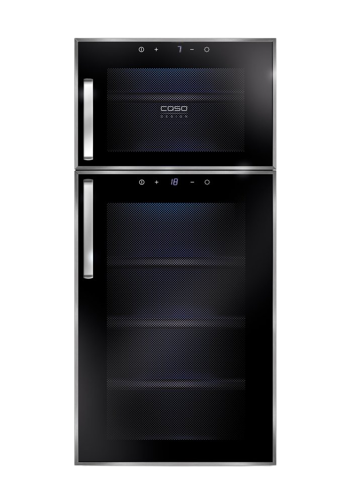 Caso WineDuett Touch 21 vinkøleskab
