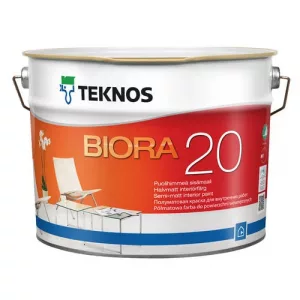 Teknos vægmaling Biora 20 modehvid 9 liter
